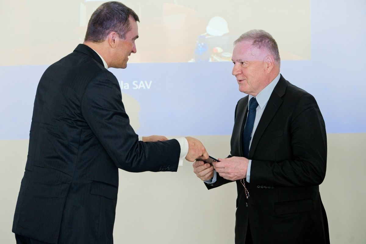 Milan Tyšler Distinguished Personality of SAS 2026